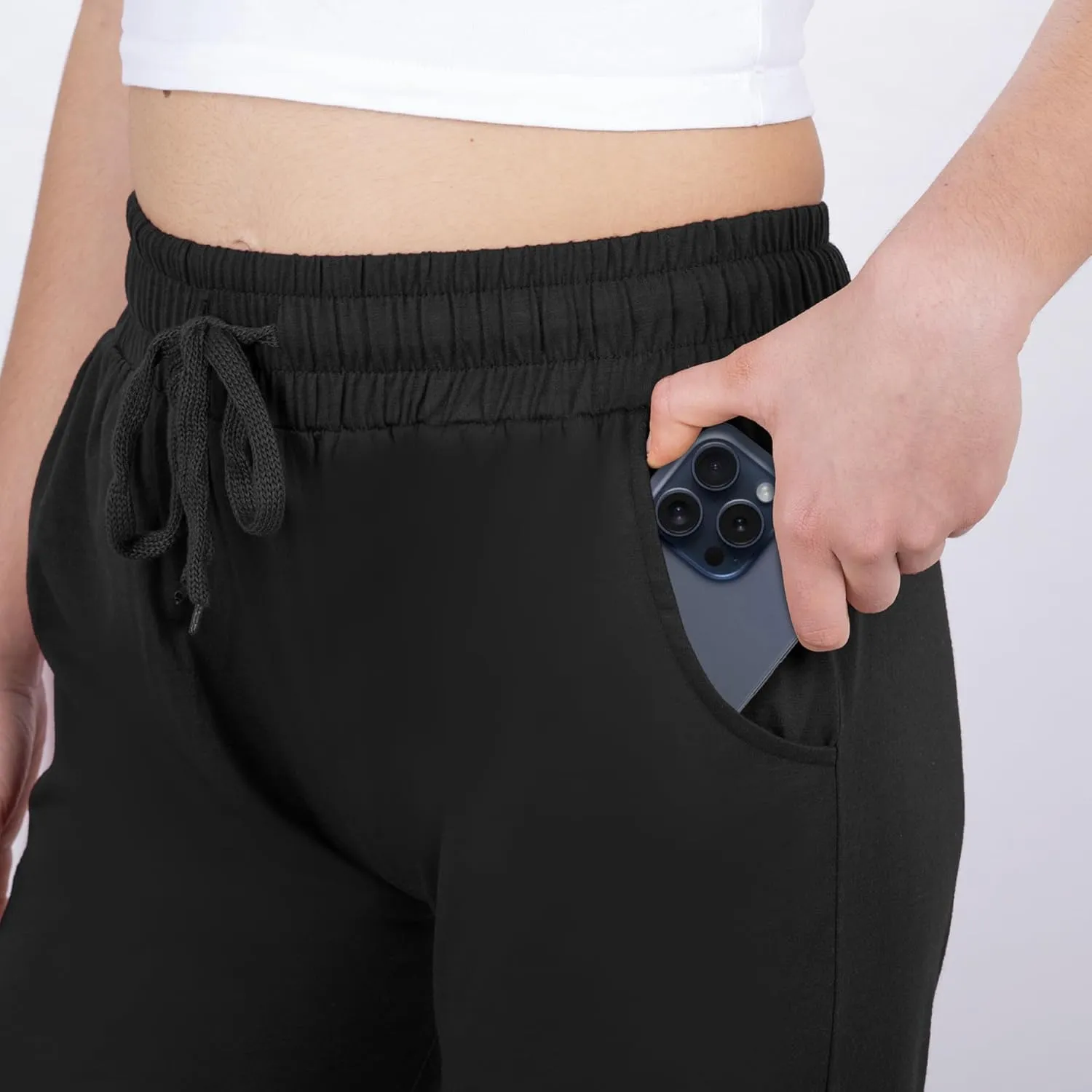 3 Pack: Women's Ultra-Soft Lounge Joggers Sweatpants Athletic Yoga Pants with Pockets