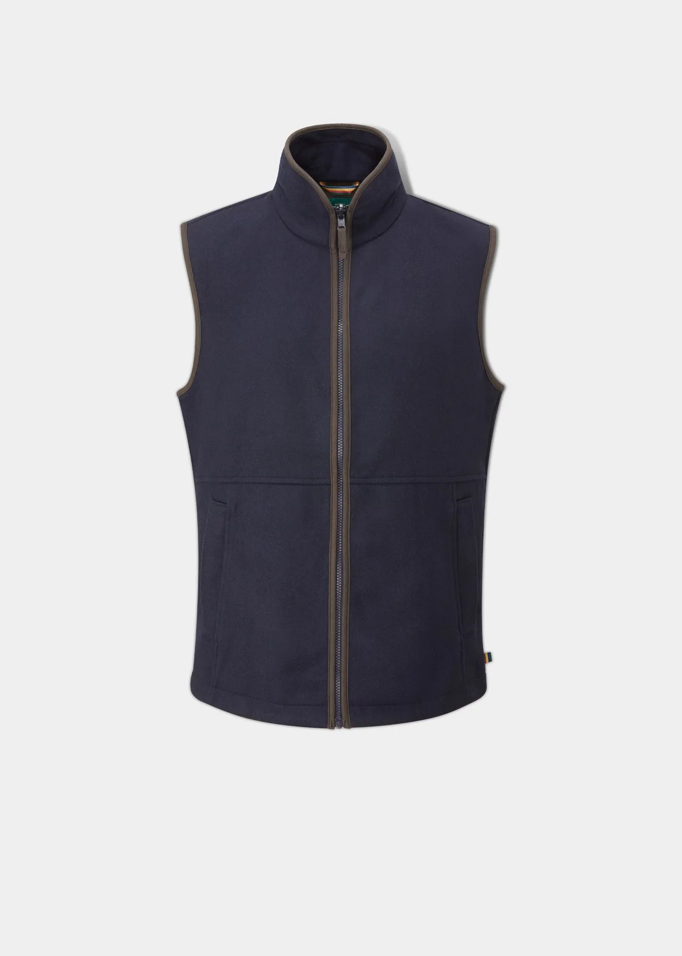 Alan Paine Berwick Fleece Gilet - Dark Navy
