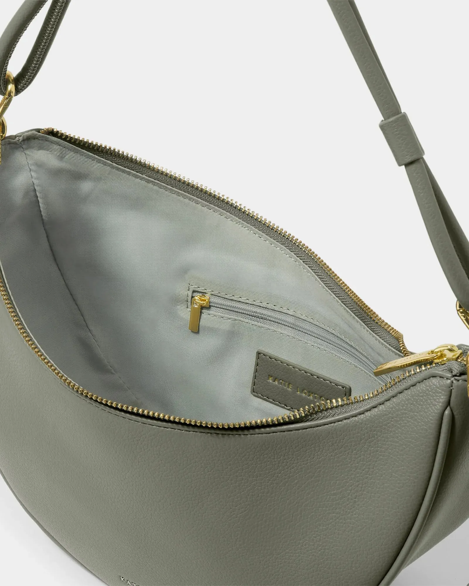 Asha Graphite Green Sling Bag