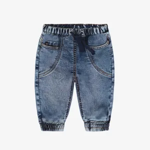 Baby Jeans | Stretch Denim Jogger Fit, Medium Blue