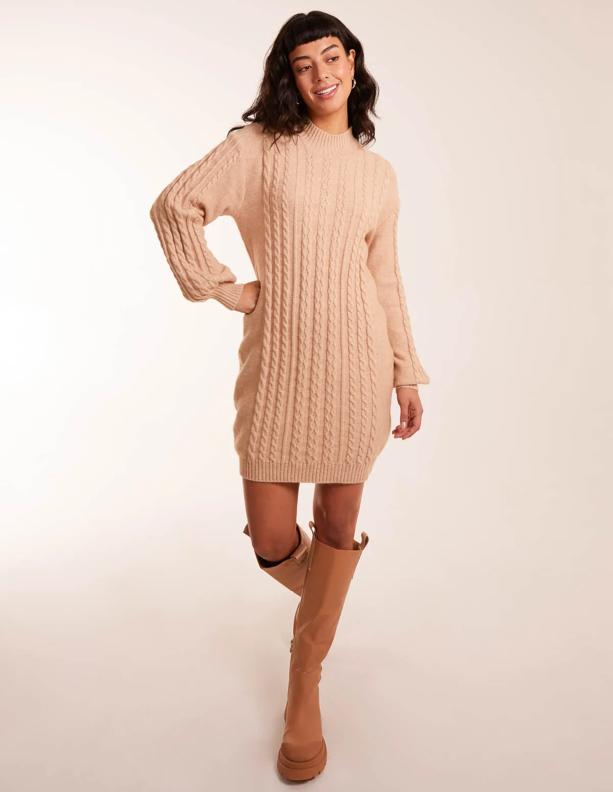 Cable Knit Dress