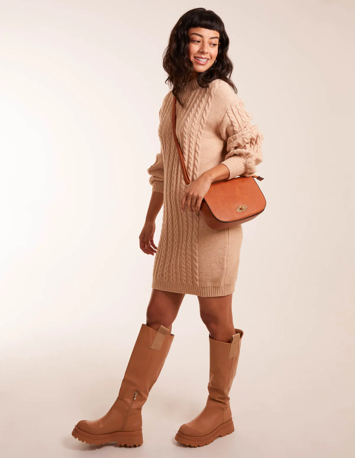 Cable Knit Dress