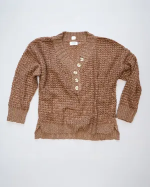 Cheryl Henley Sweater - Mocha