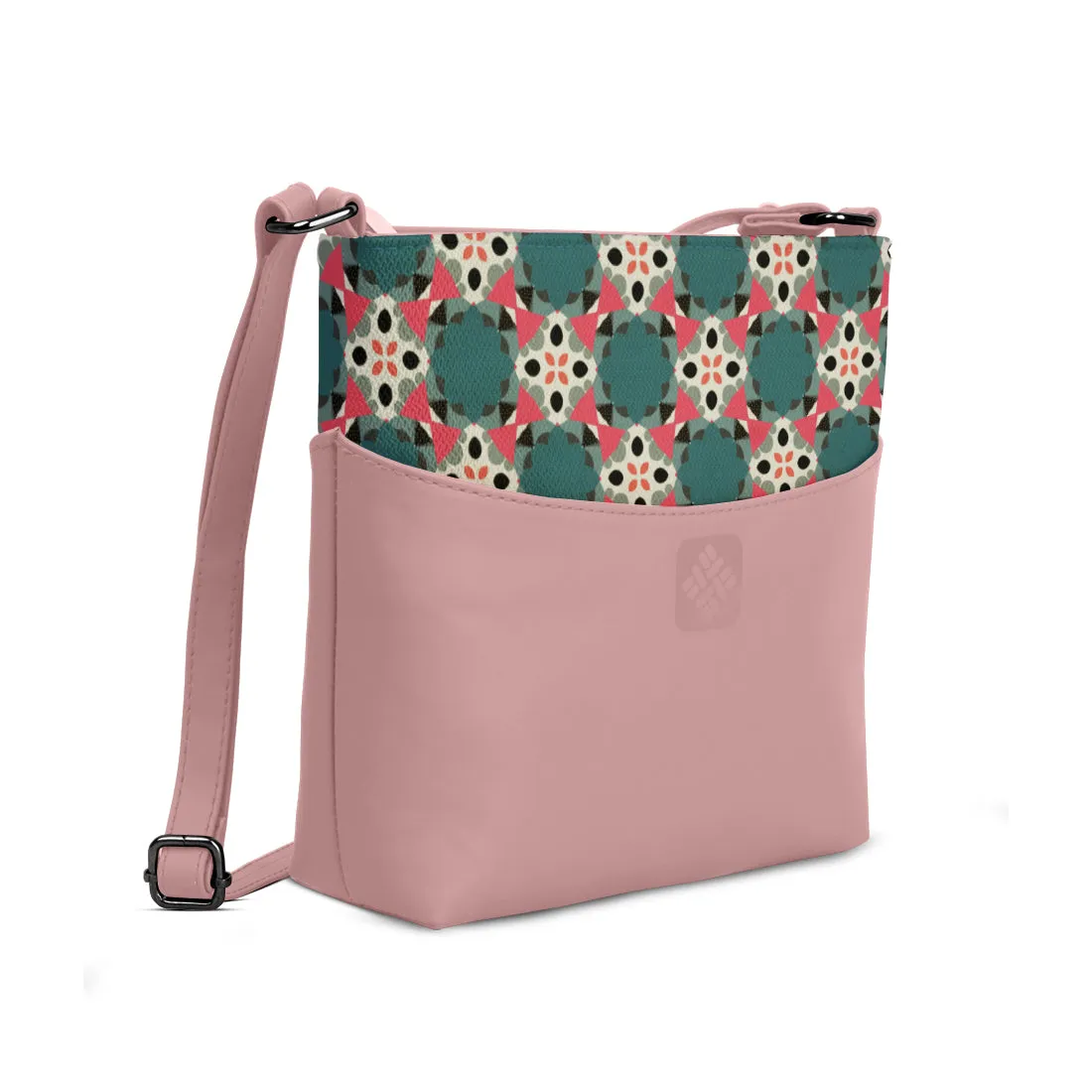 Chic Essentials Crossbody Geometric Elegance