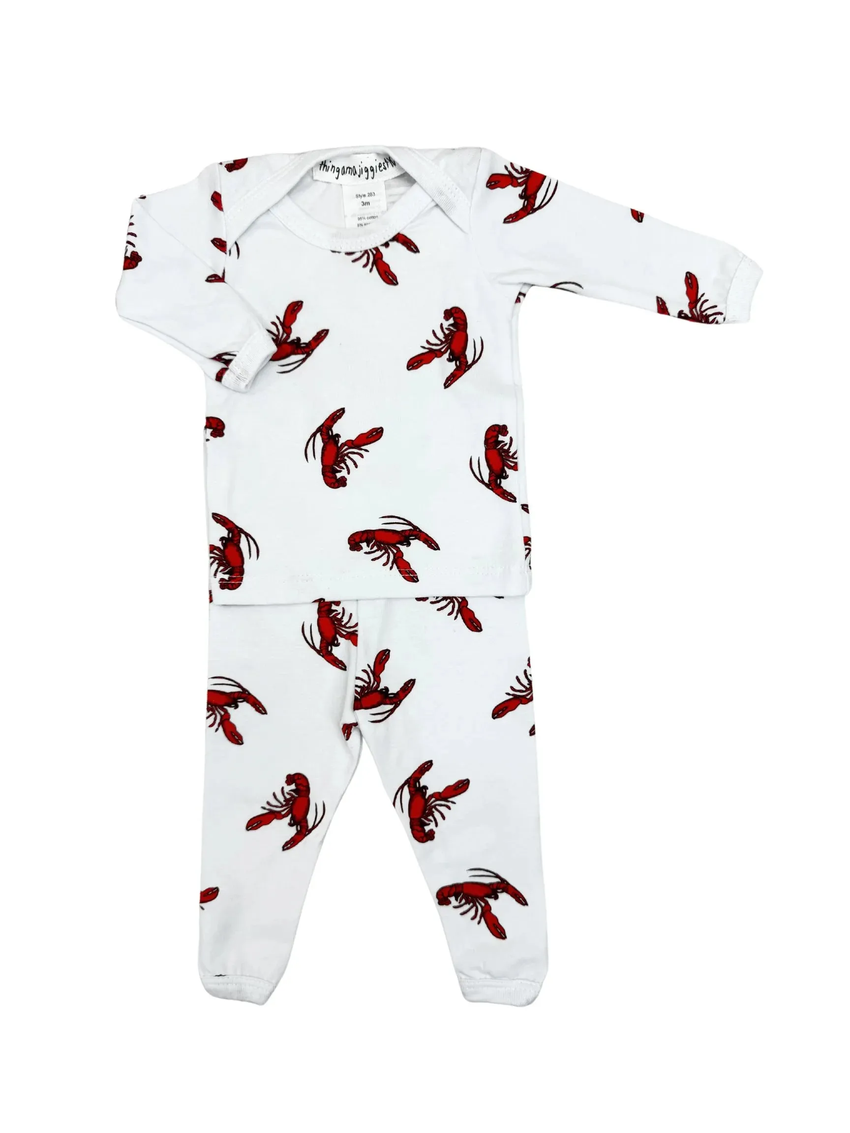 Cotton Lobster Pajamas