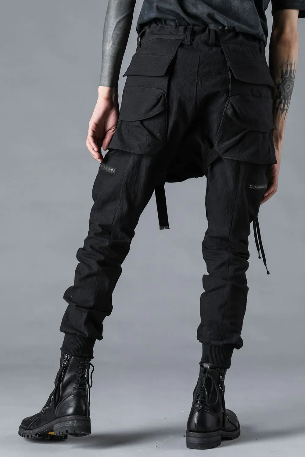 Cotton Stretch Ripstop Hanging Pocket Slim Jogger Pants