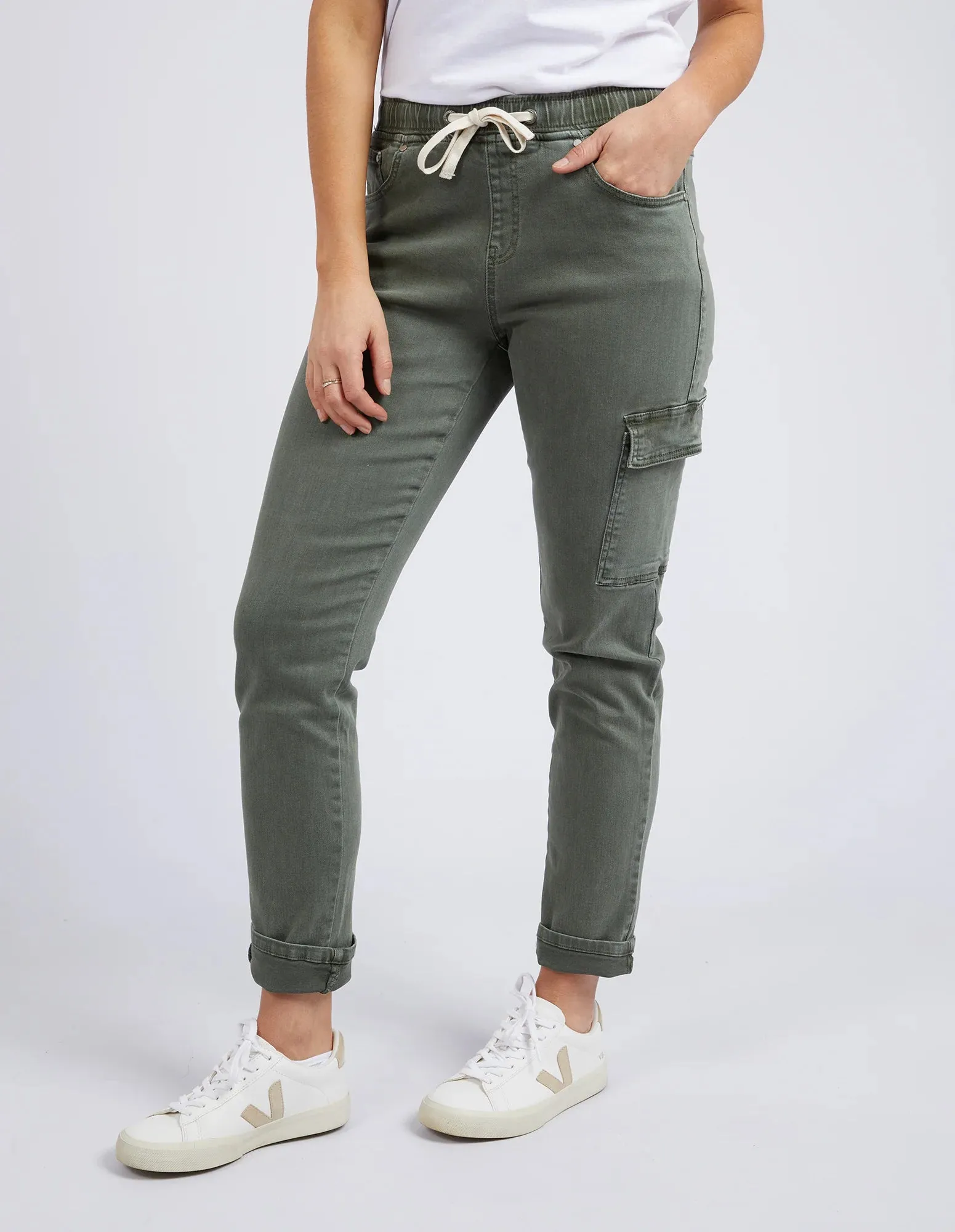 Foxwood Cargo Pant - Juliette Khaki