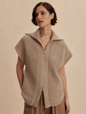 Gianna Zip Through Vest