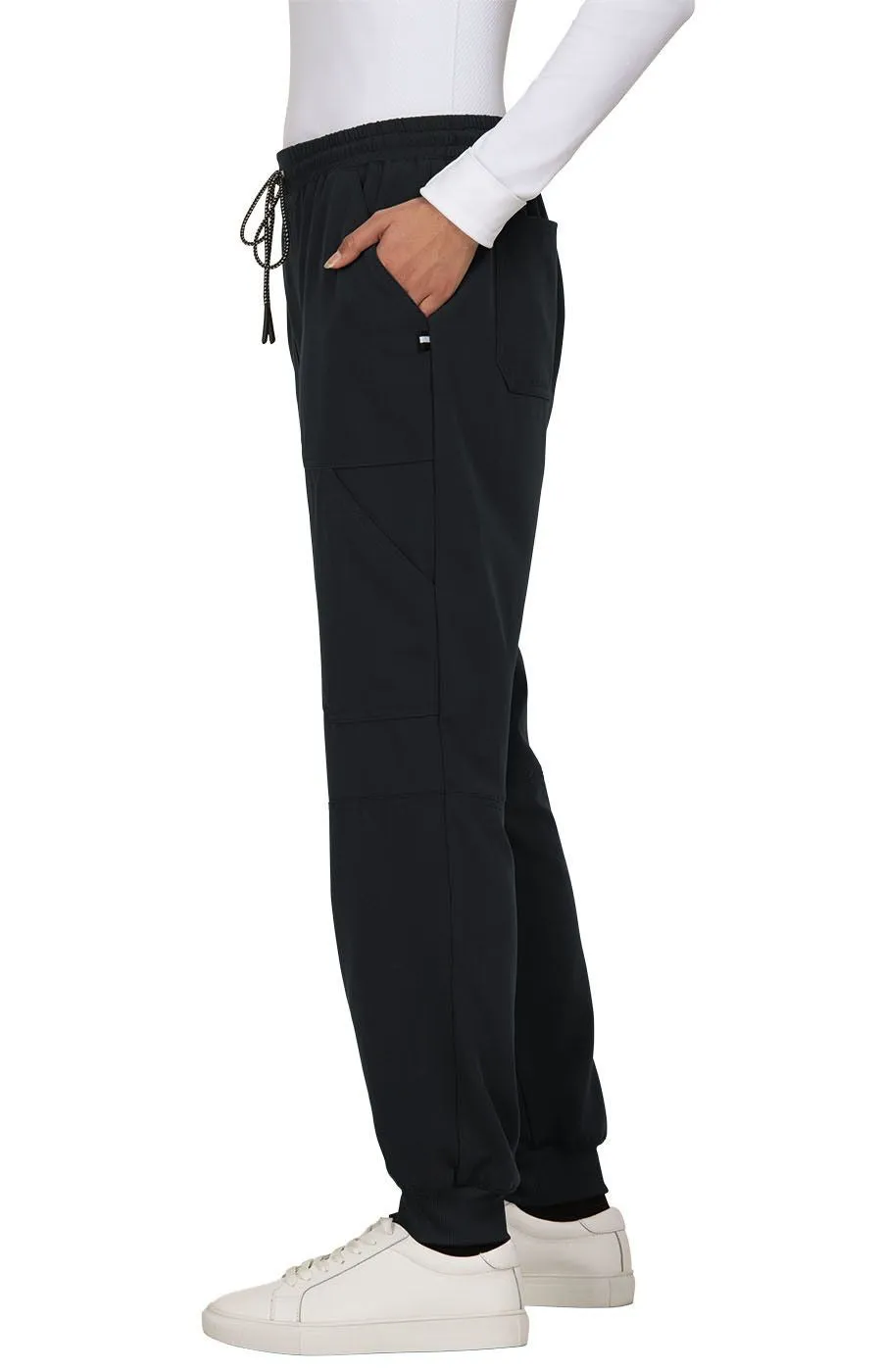 Good Vibe Jogger Pant by KOI(Petite) XXS-5XL /  Black