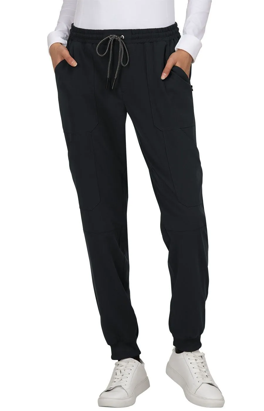 Good Vibe Jogger Pant by KOI(Petite) XXS-5XL /  Black
