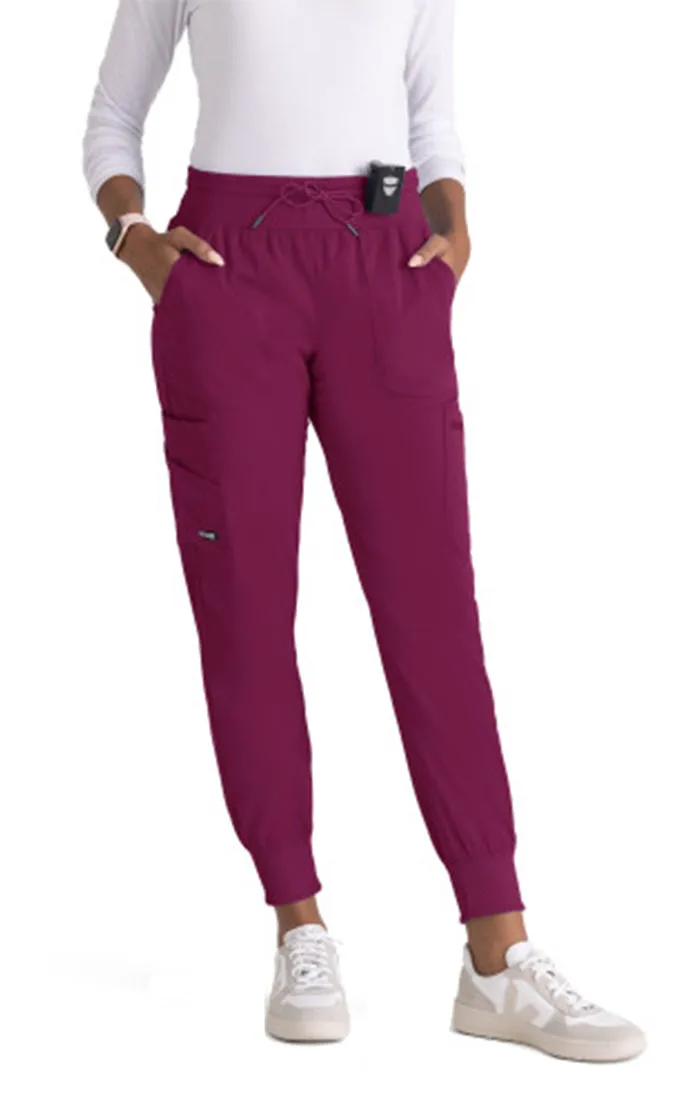 Grey's Anatomy™ Stretch by Barco 7-Pocket Jogger Pant-Petite