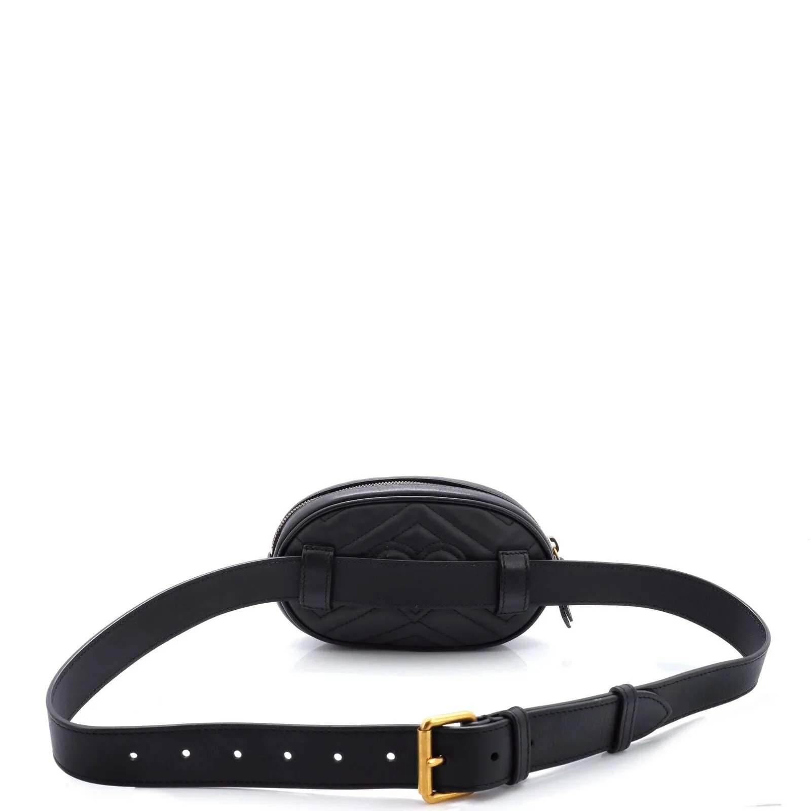 Gucci Gg Marmont Belt Bag Matelasse