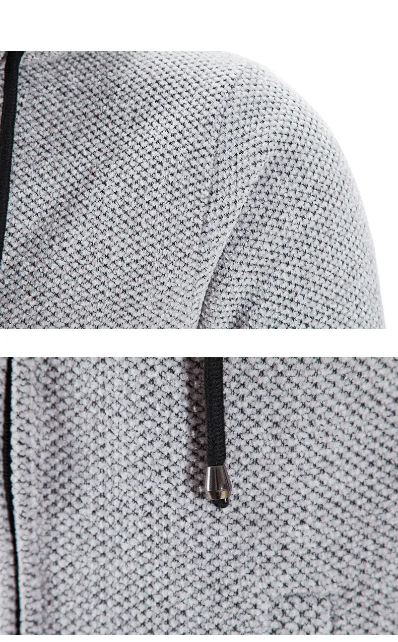 Ivan | Men's Mid-Length Wool Hooded Jacket