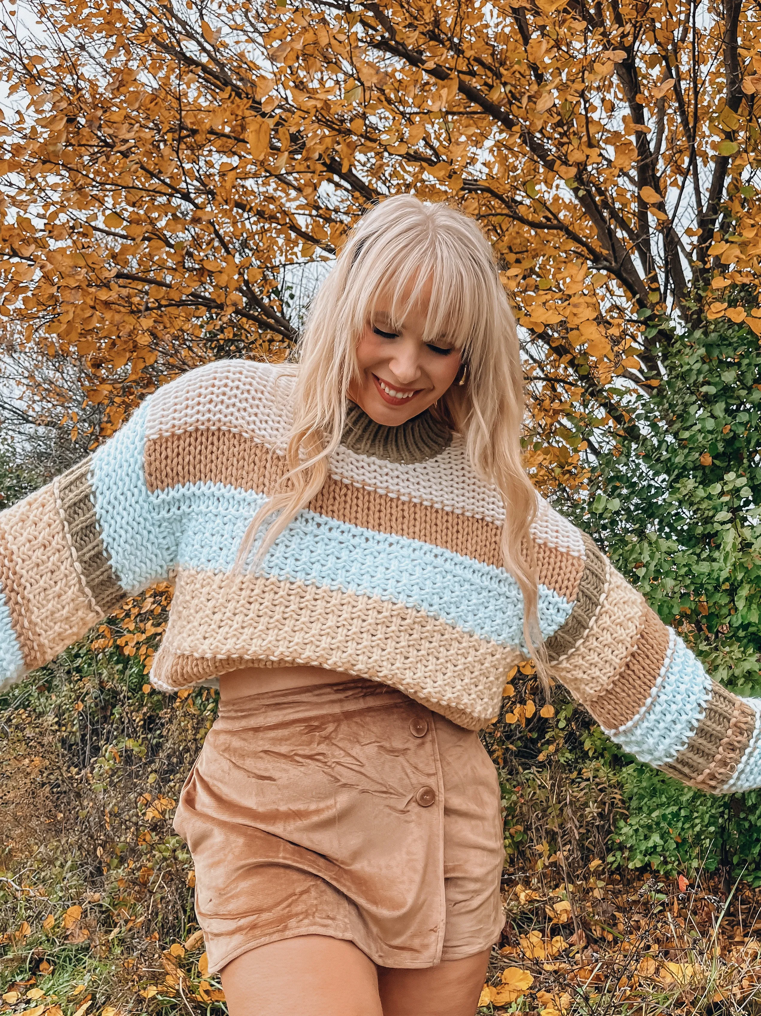 Jackson Hole Mutli Colored Knit Sweater