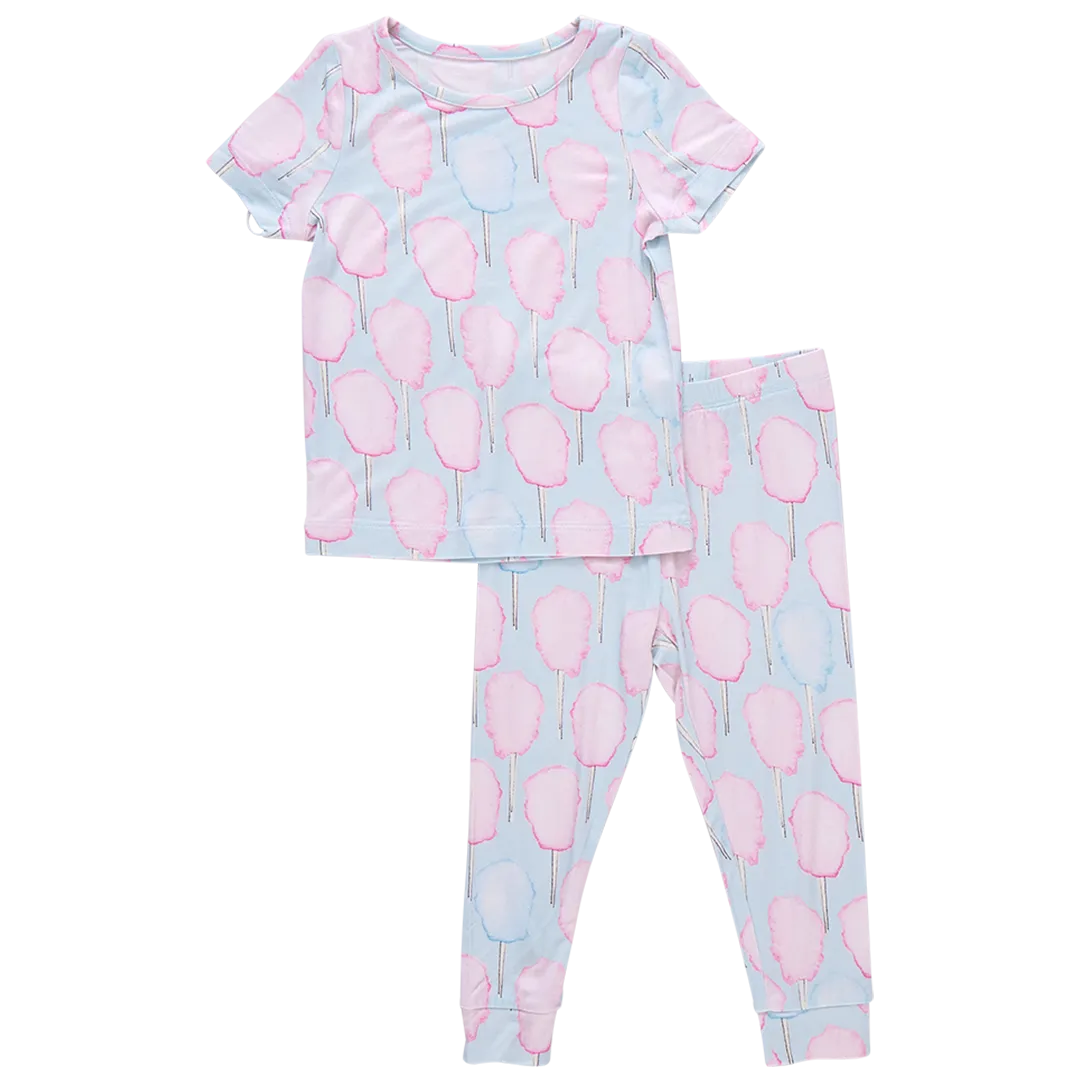 Kids Bamboo PJ Set - Cotton Candy