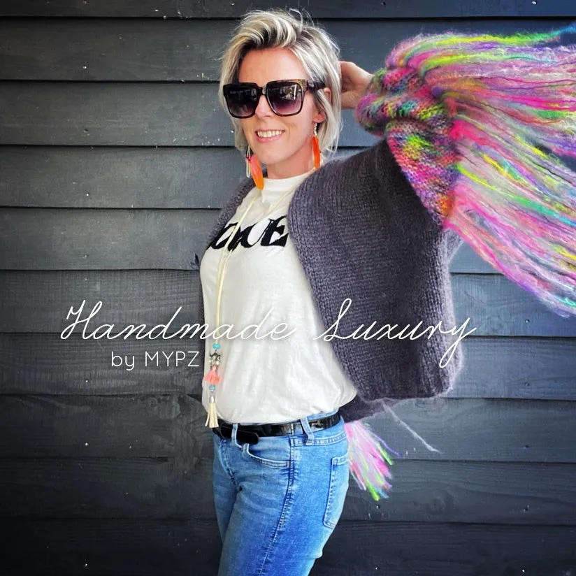 Knitting Kit – MYPZ Short Festival Cardigan Angel No.6 (ENG-NL)