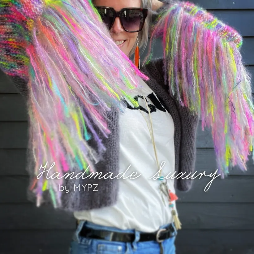 Knitting Kit – MYPZ Short Festival Cardigan Angel No.6 (ENG-NL)