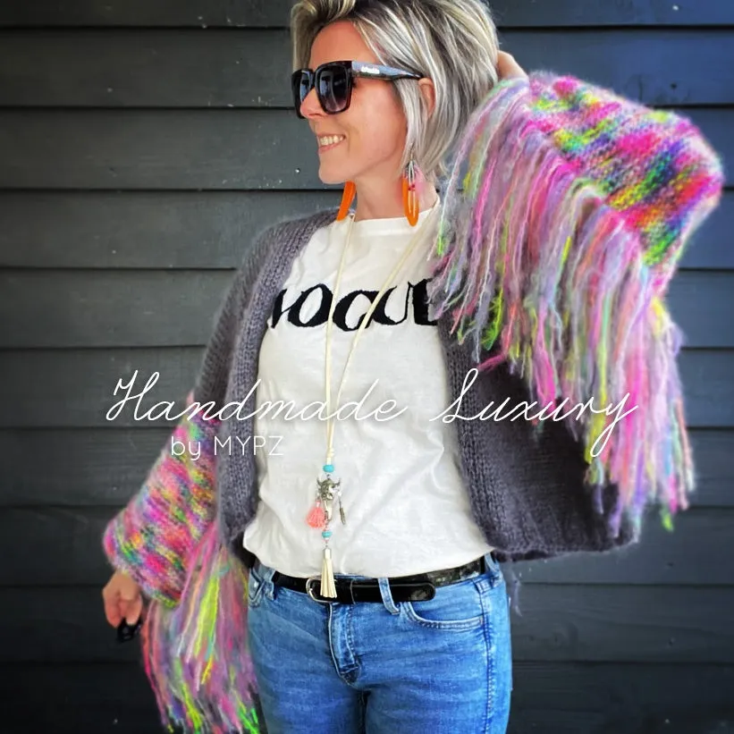 Knitting Kit – MYPZ Short Festival Cardigan Angel No.6 (ENG-NL)