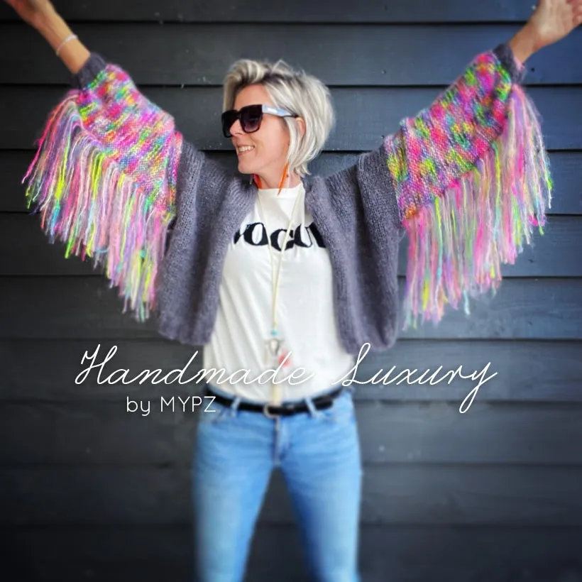 Knitting Kit – MYPZ Short Festival Cardigan Angel No.6 (ENG-NL)