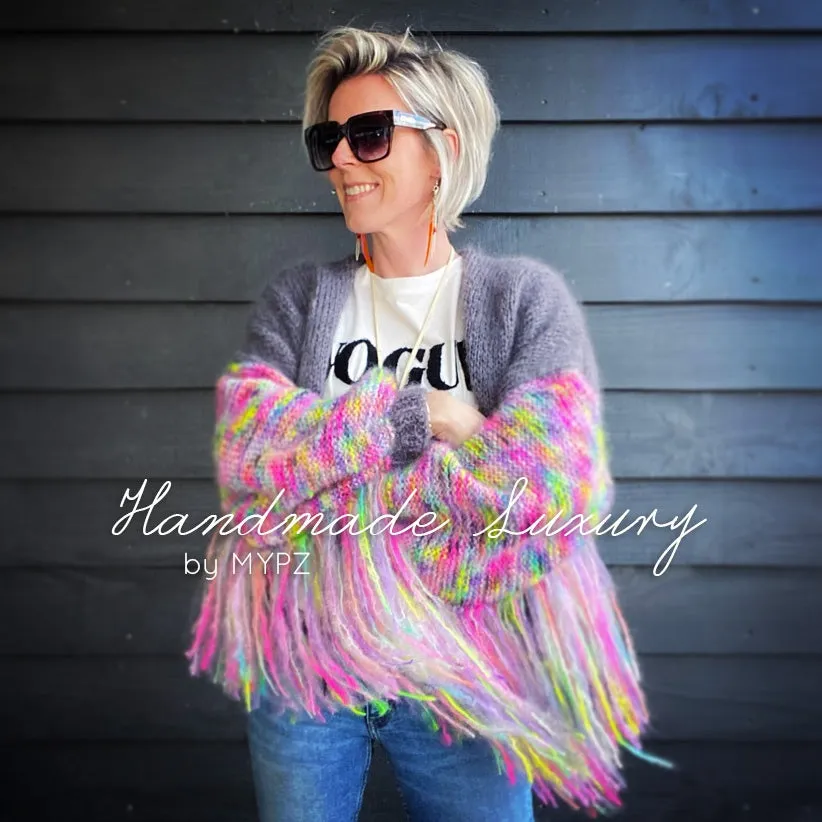 Knitting Kit – MYPZ Short Festival Cardigan Angel No.6 (ENG-NL)