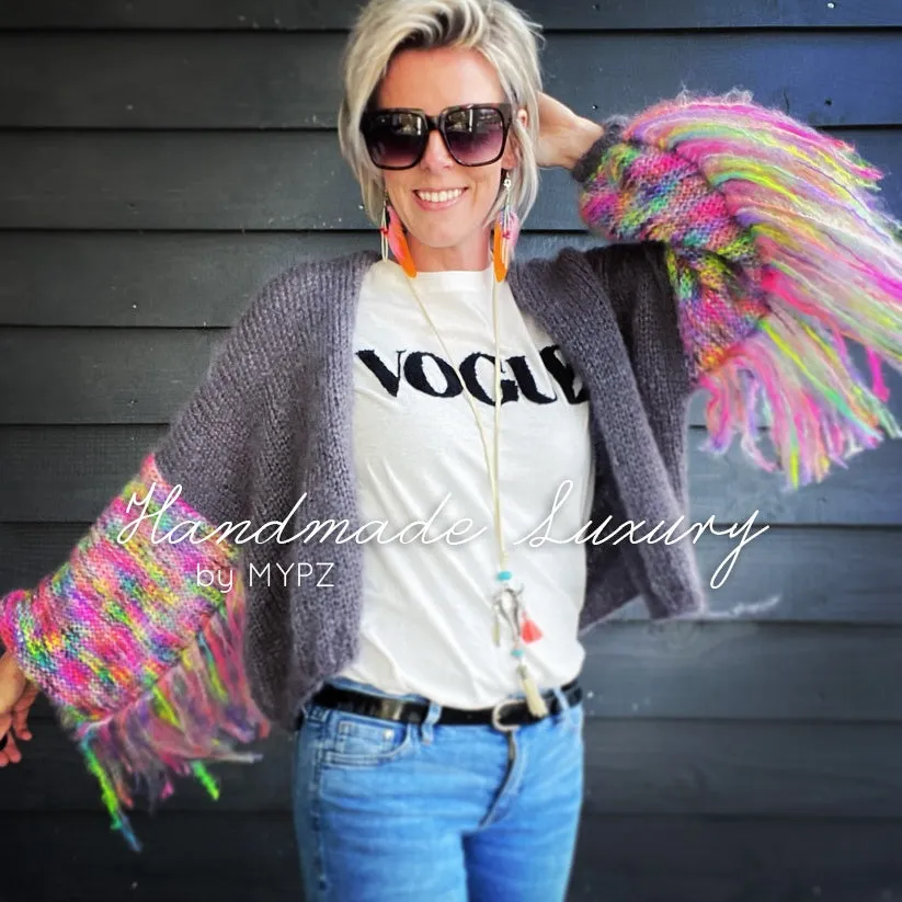 Knitting Kit – MYPZ Short Festival Cardigan Angel No.6 (ENG-NL)