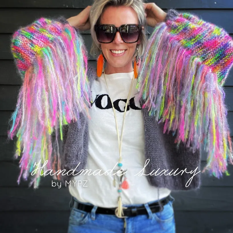 Knitting Kit – MYPZ Short Festival Cardigan Angel No.6 (ENG-NL)