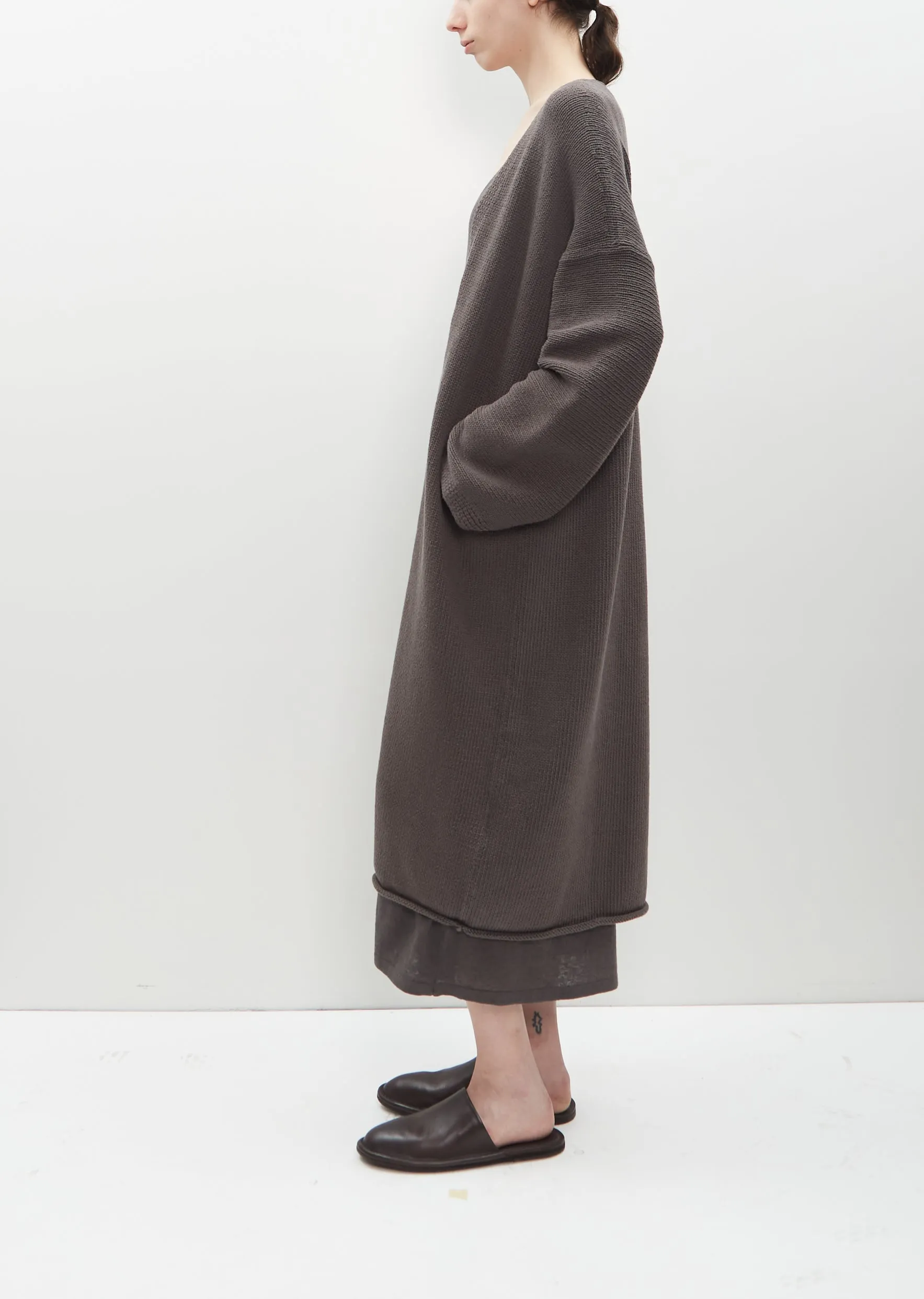 Long Open Cardigan