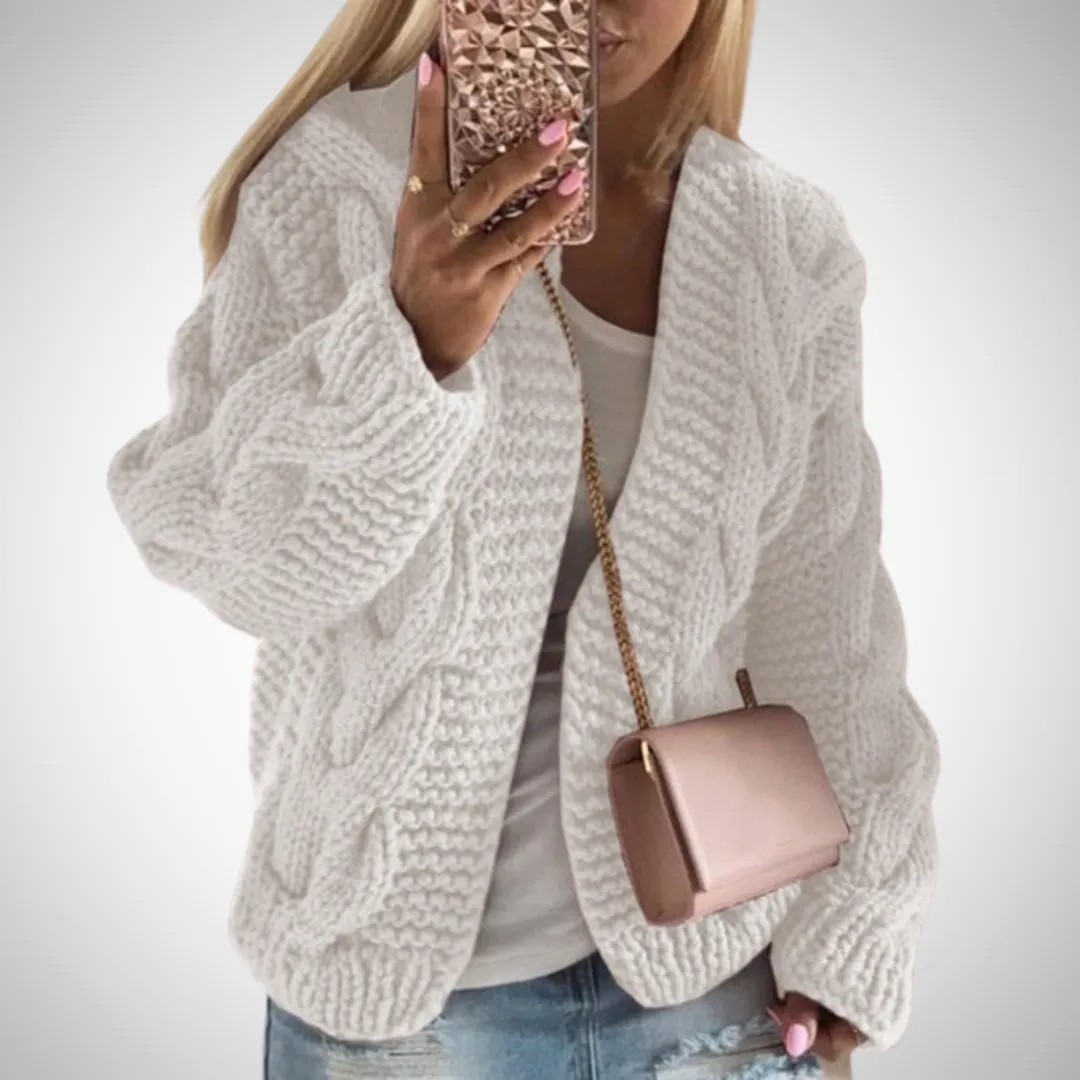 Lydia Thick Chunky Knit Cardigan