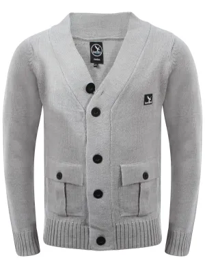 Men's Benzini military knitted cardigan