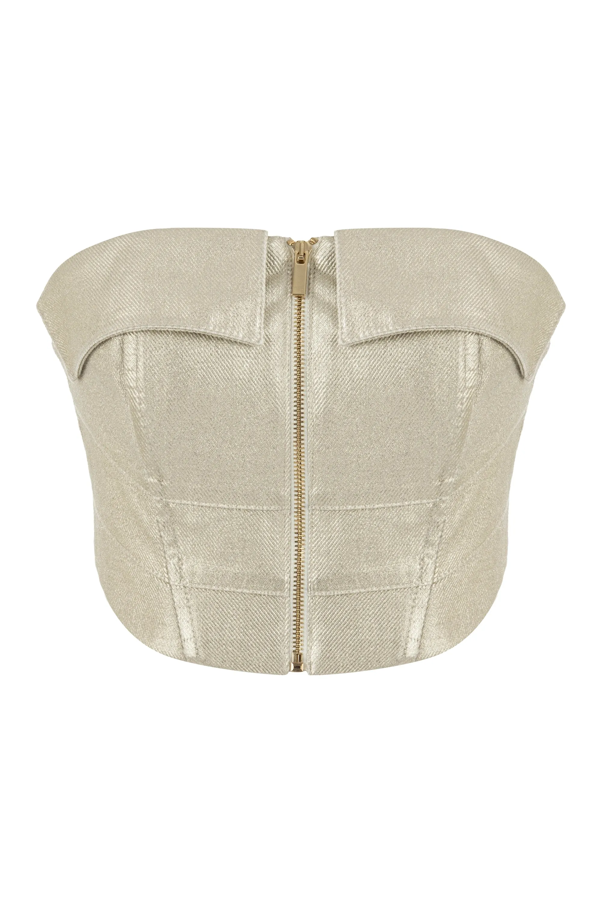 Metallic Crop Top (Final Sale)