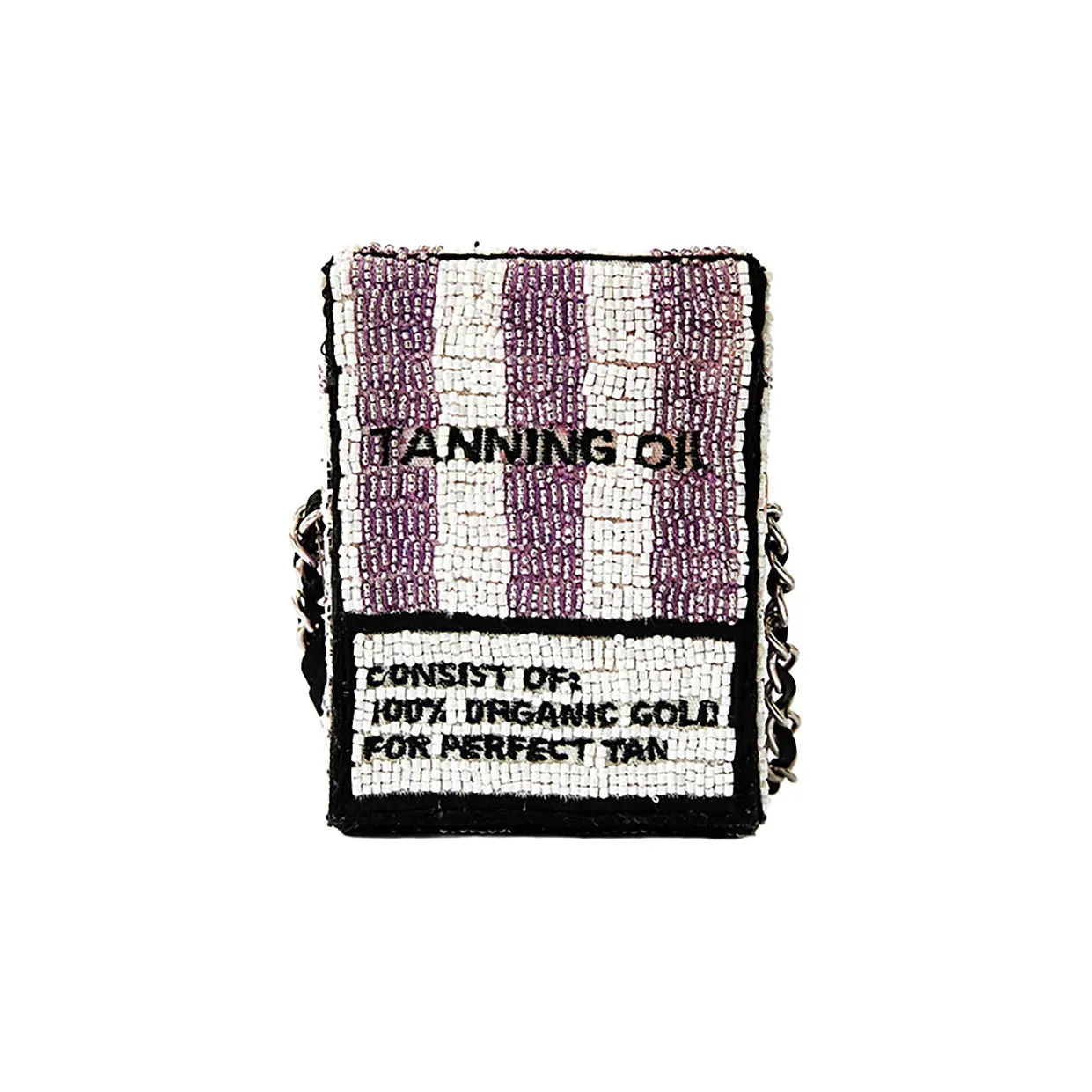 Mini Box Crossbody Bag "So Full Of Chic" Coconut Oil