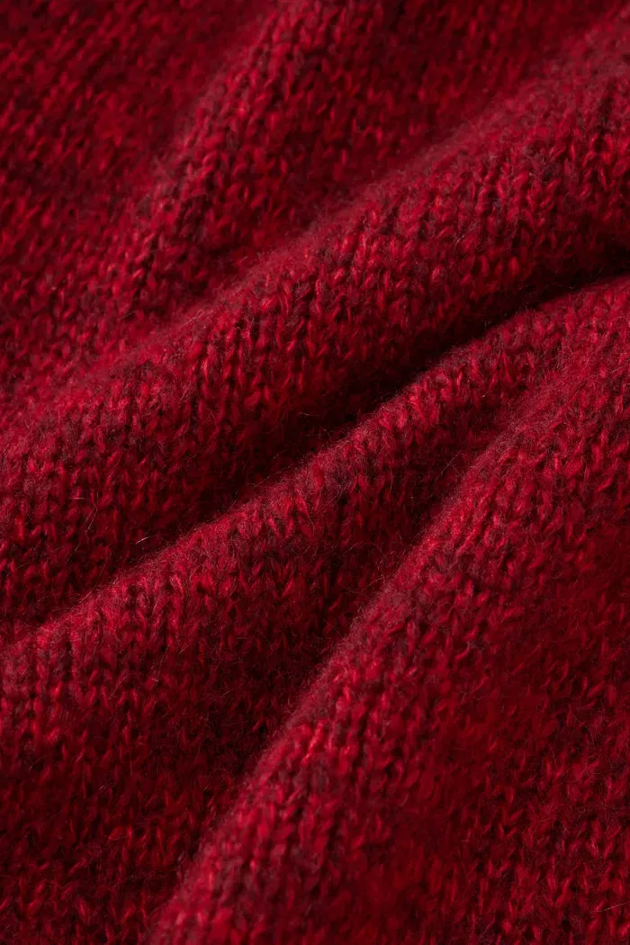 Polaris Les Amis Turtleneck Sweater in Chunky Alpaca-Wool Blend