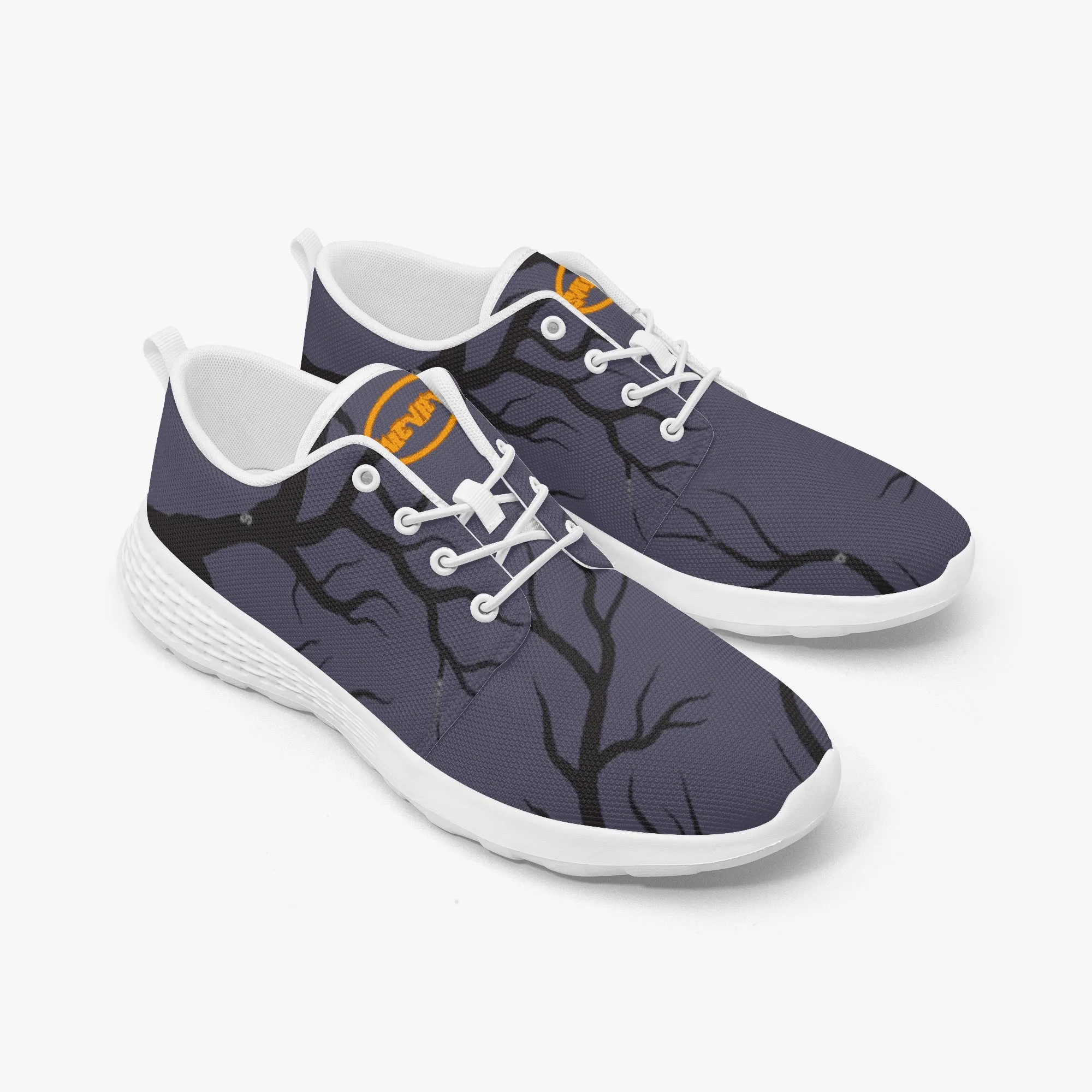 "Branching Out"  Canvas skate-trainers by SNEAKAR