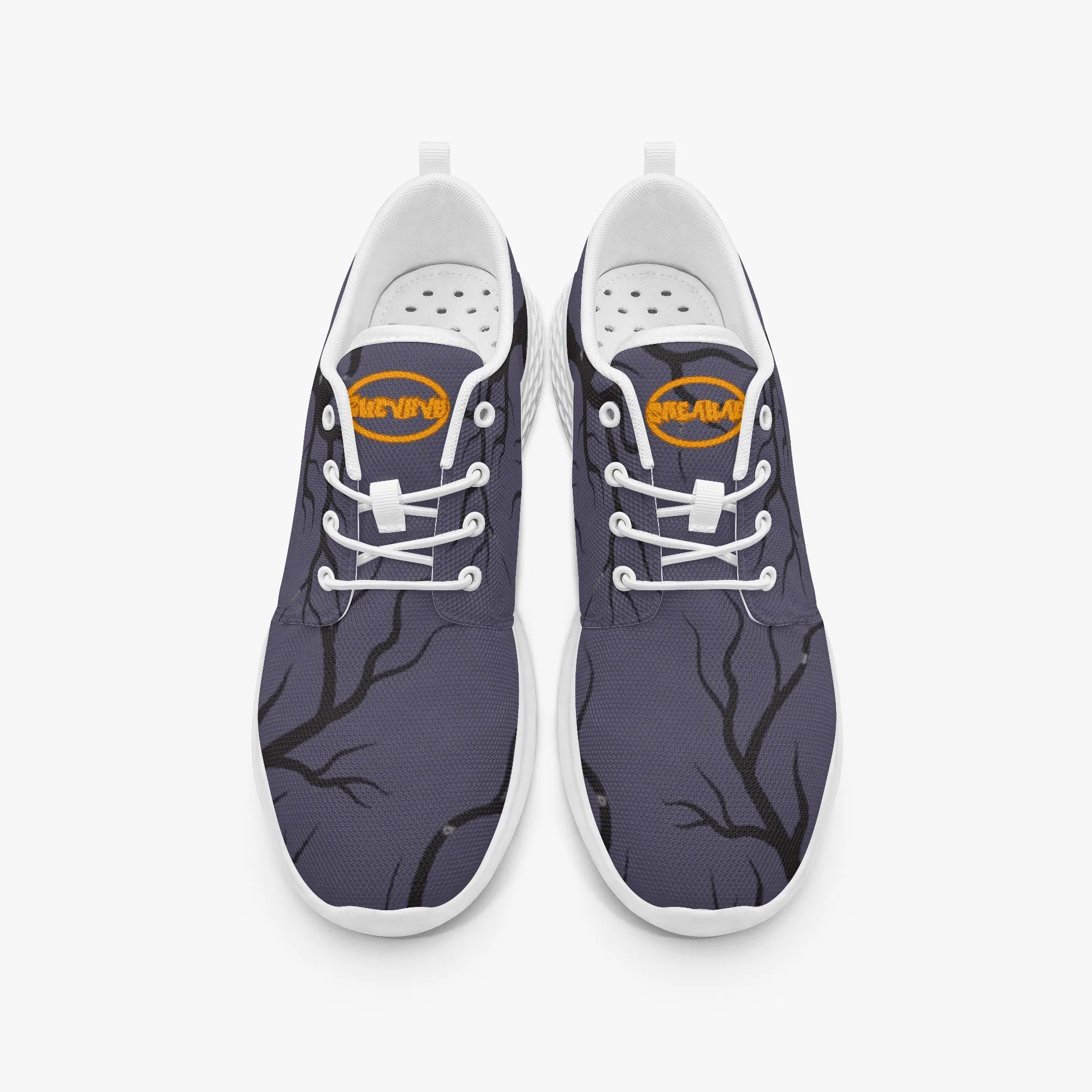"Branching Out"  Canvas skate-trainers by SNEAKAR
