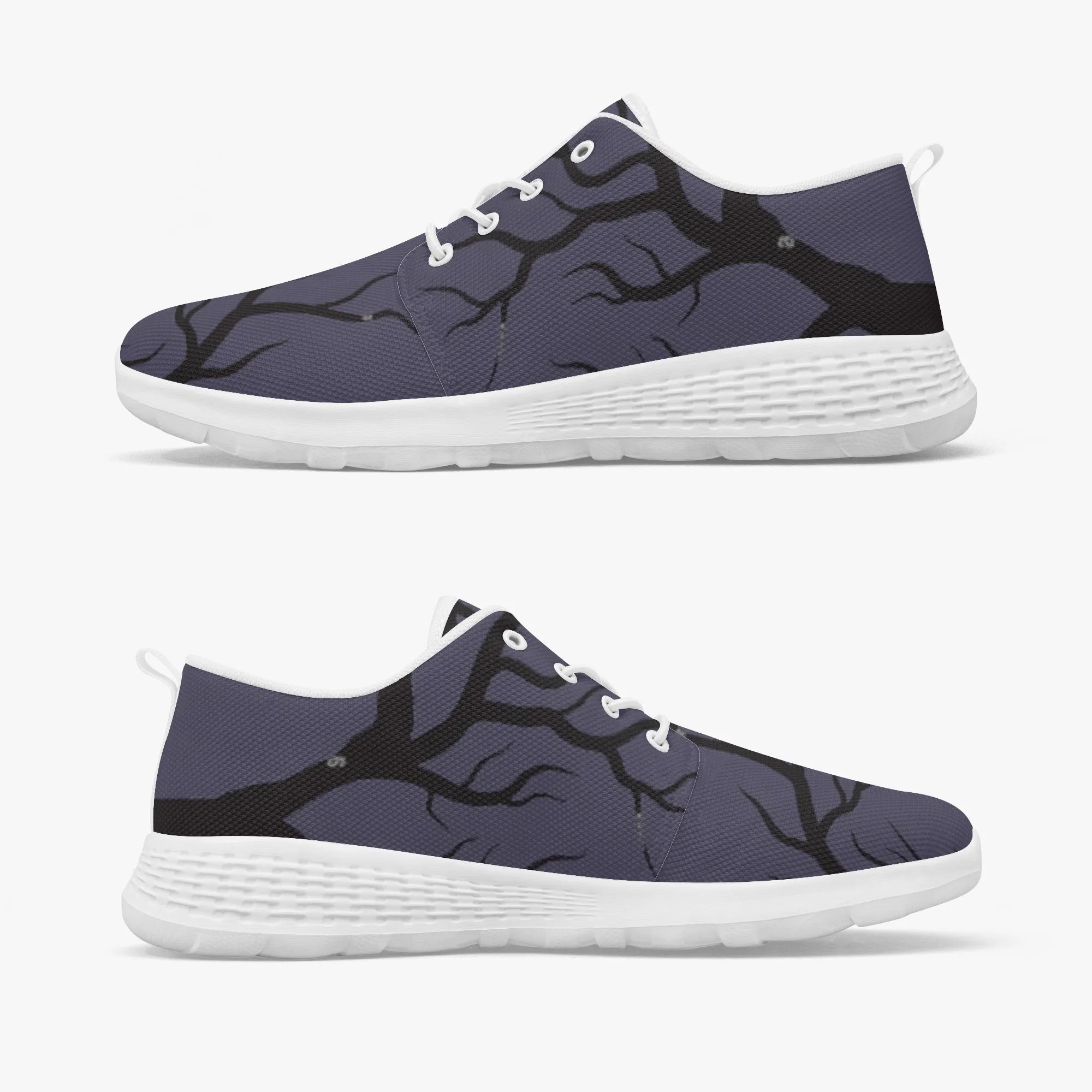 "Branching Out"  Canvas skate-trainers by SNEAKAR