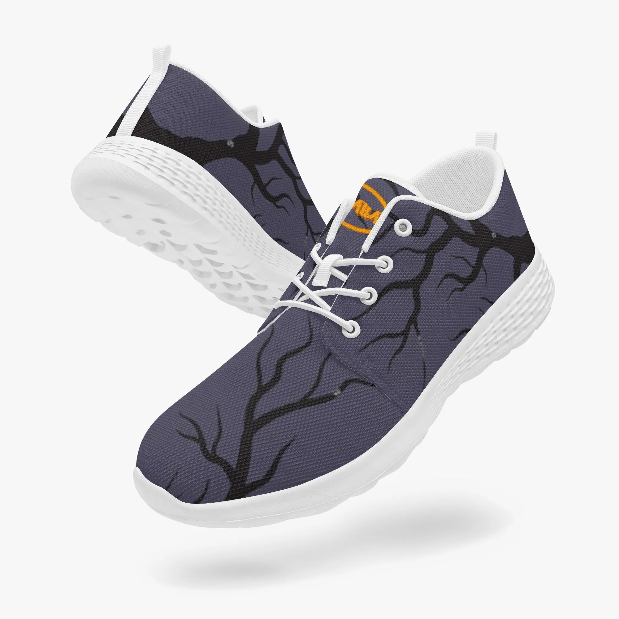 "Branching Out"  Canvas skate-trainers by SNEAKAR