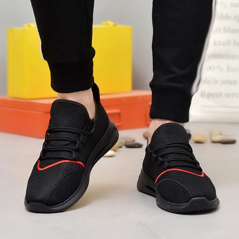 Running Sneakers Mens Contrast Color