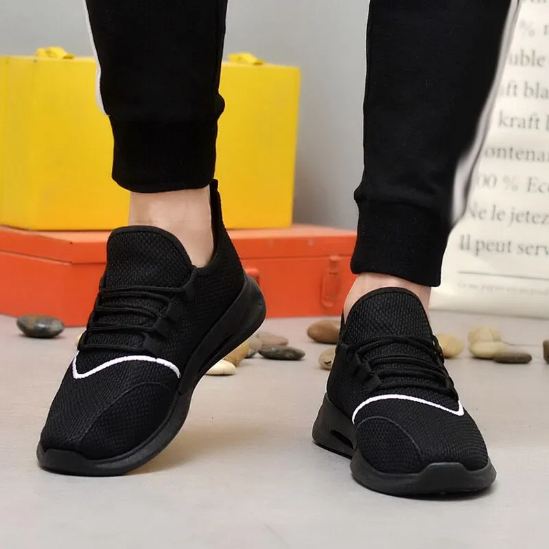 Running Sneakers Mens Contrast Color