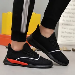 Running Sneakers Mens Contrast Color