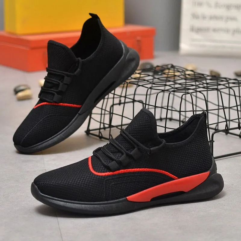 Running Sneakers Mens Contrast Color