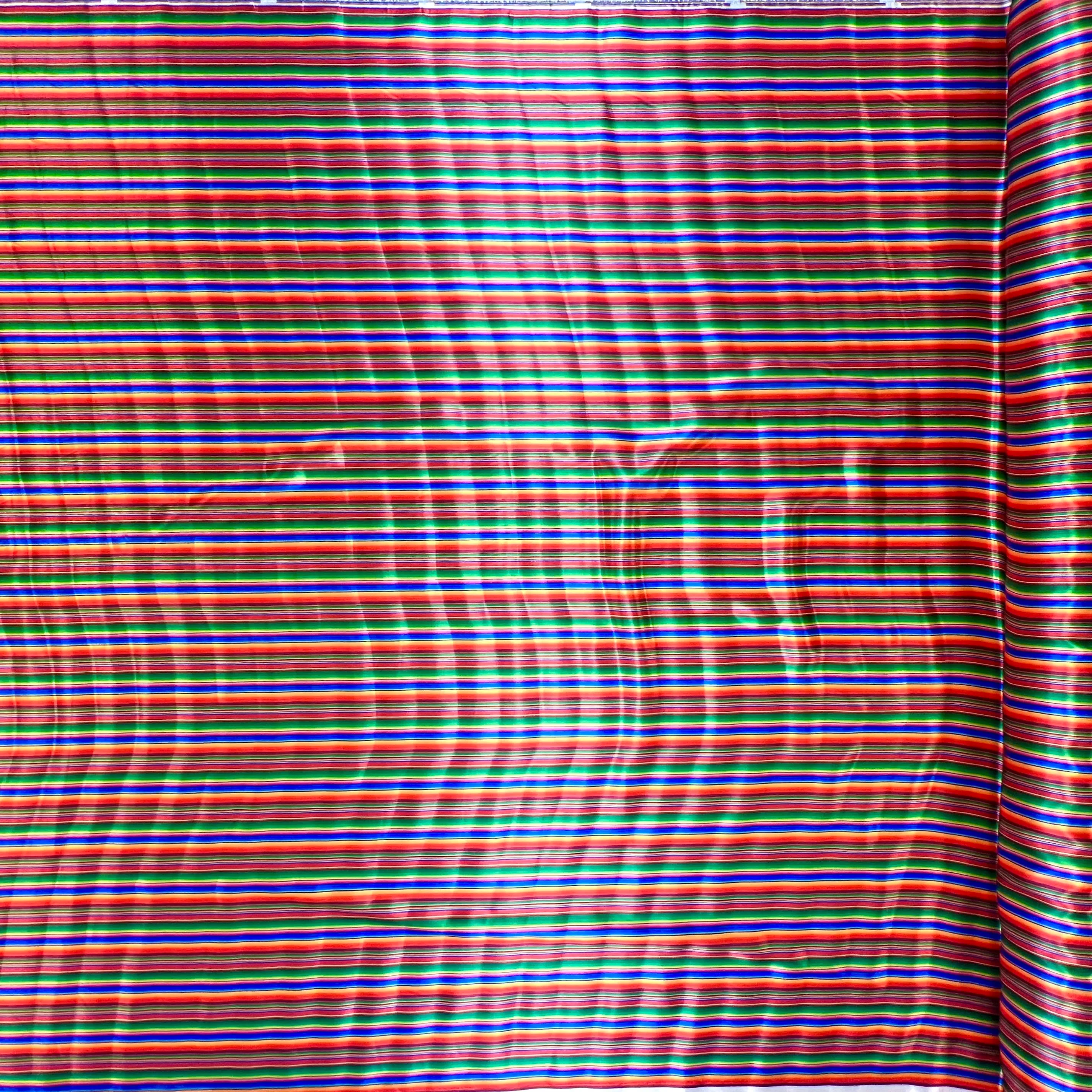 Sarape Satin Print Fabric