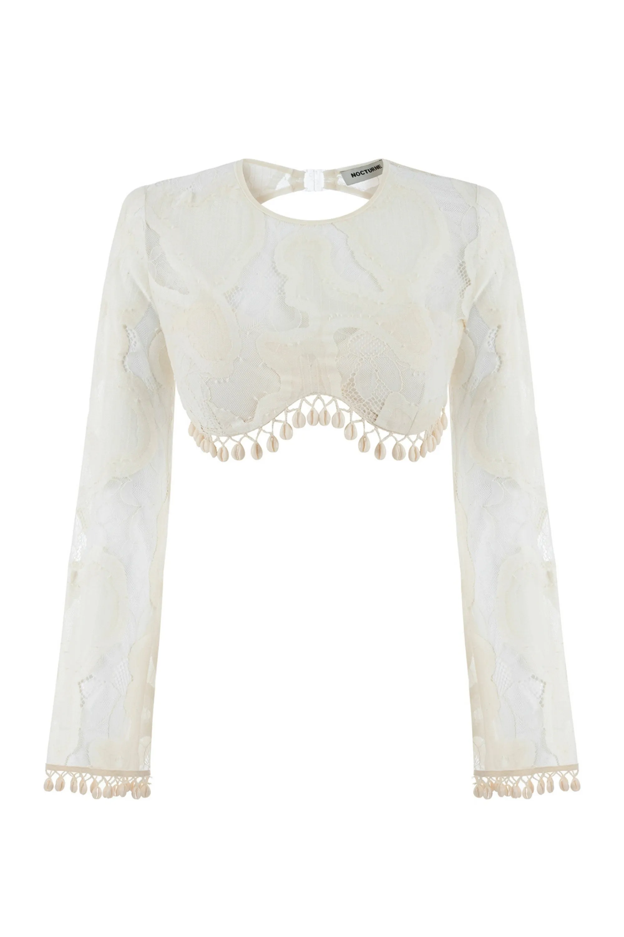 Seashell Accessory Crop Top (Final Sale)