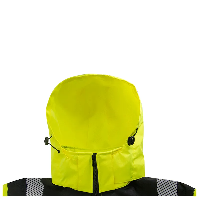SMASYS Windbreaker Detachable Hooded Reflective Jacket