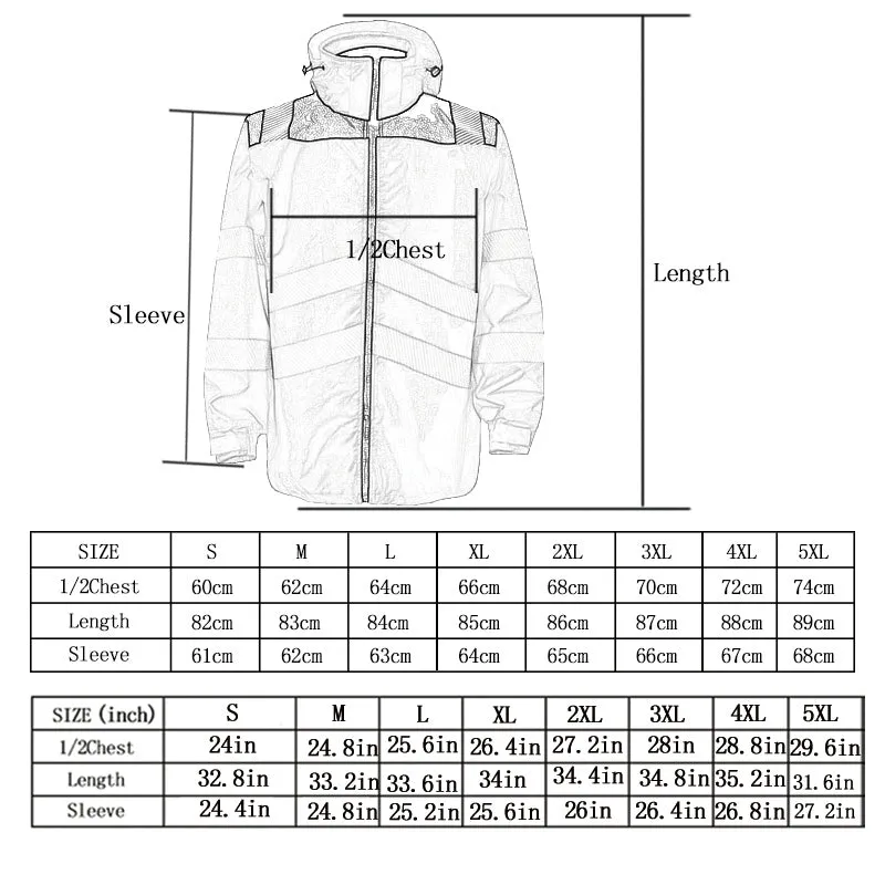 SMASYS Windbreaker Detachable Hooded Reflective Jacket