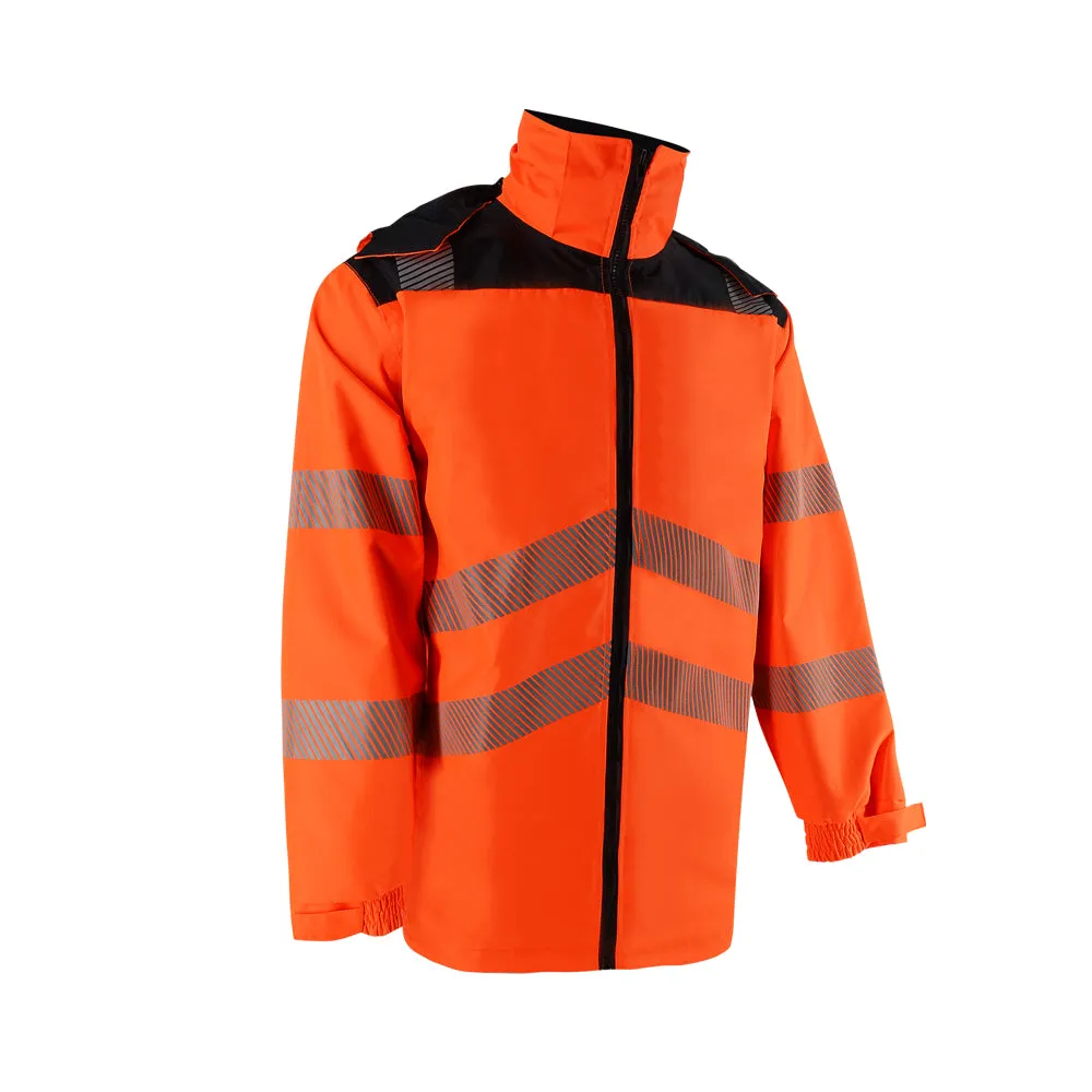 SMASYS Windbreaker Detachable Hooded Reflective Jacket