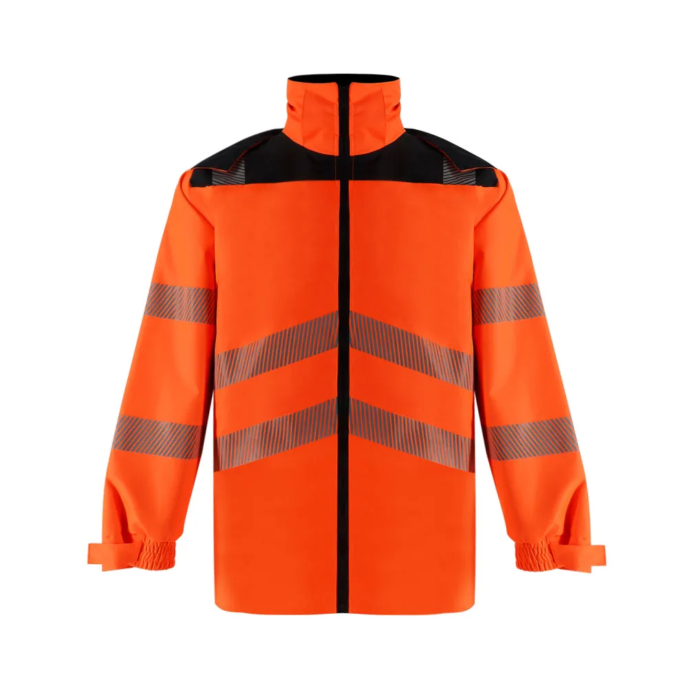 SMASYS Windbreaker Detachable Hooded Reflective Jacket