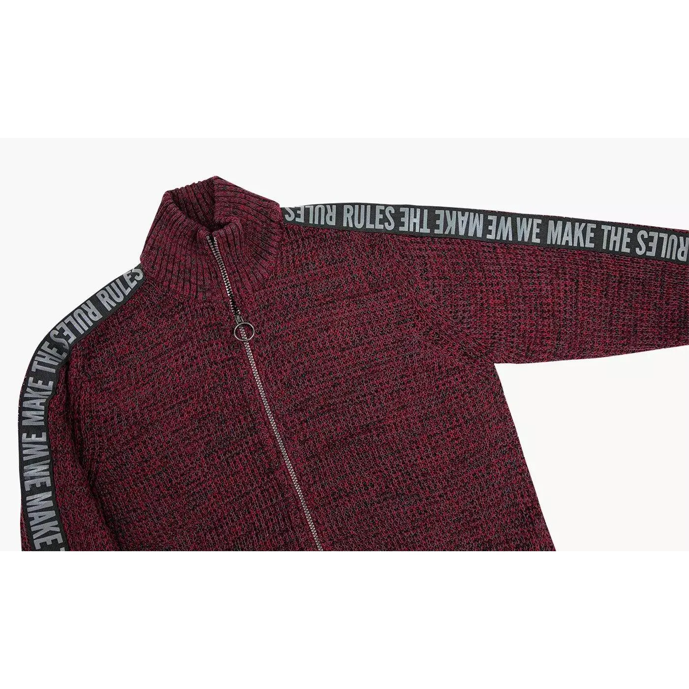 Stitch & Soul Marron Full Zip Cardigan