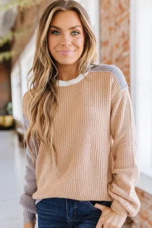 Sydney Color Block Chunky Sweater | DROPSHIP