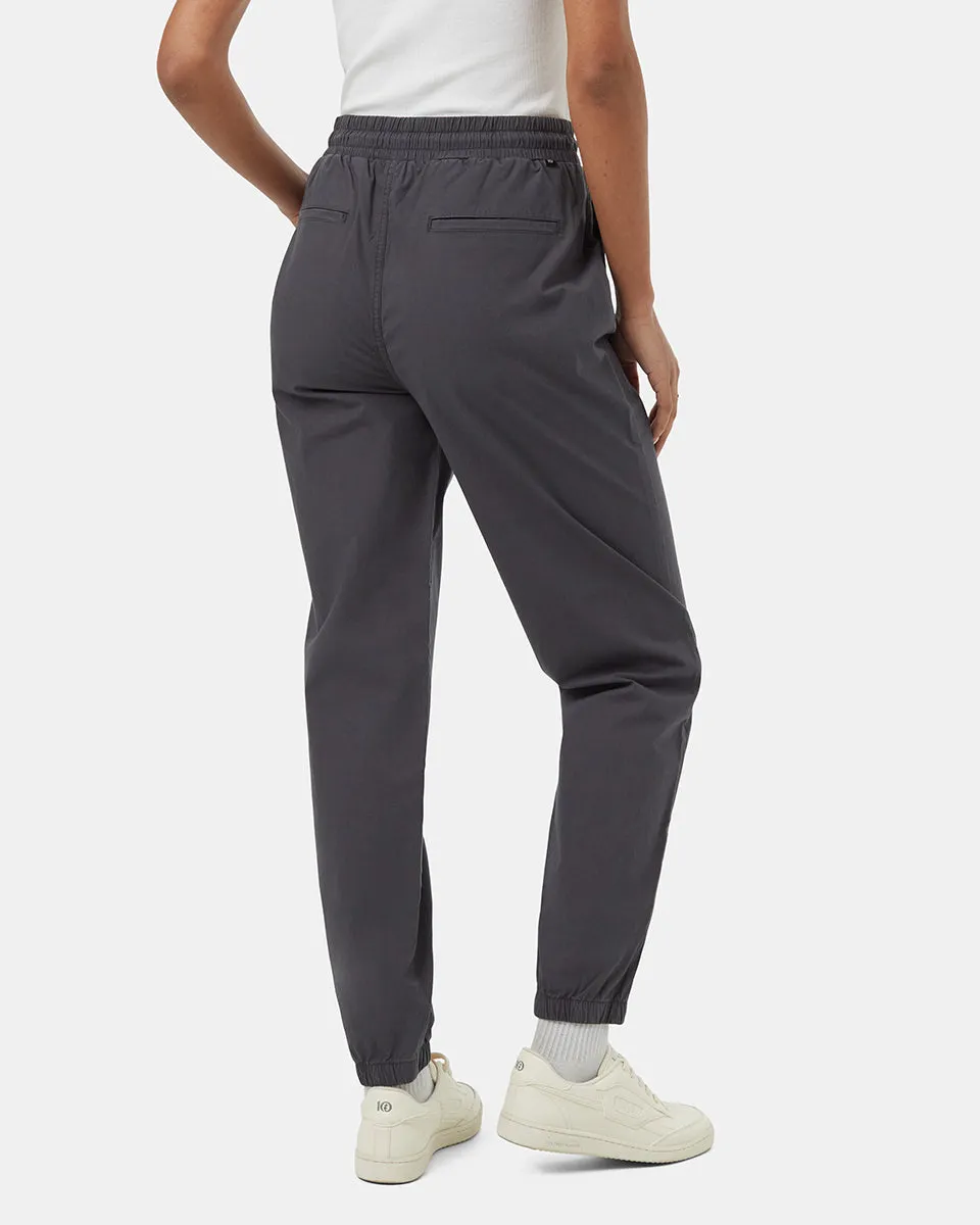 Tentree Women's EcoStretch Cotton Mid-Rise Jogger-Graphite
