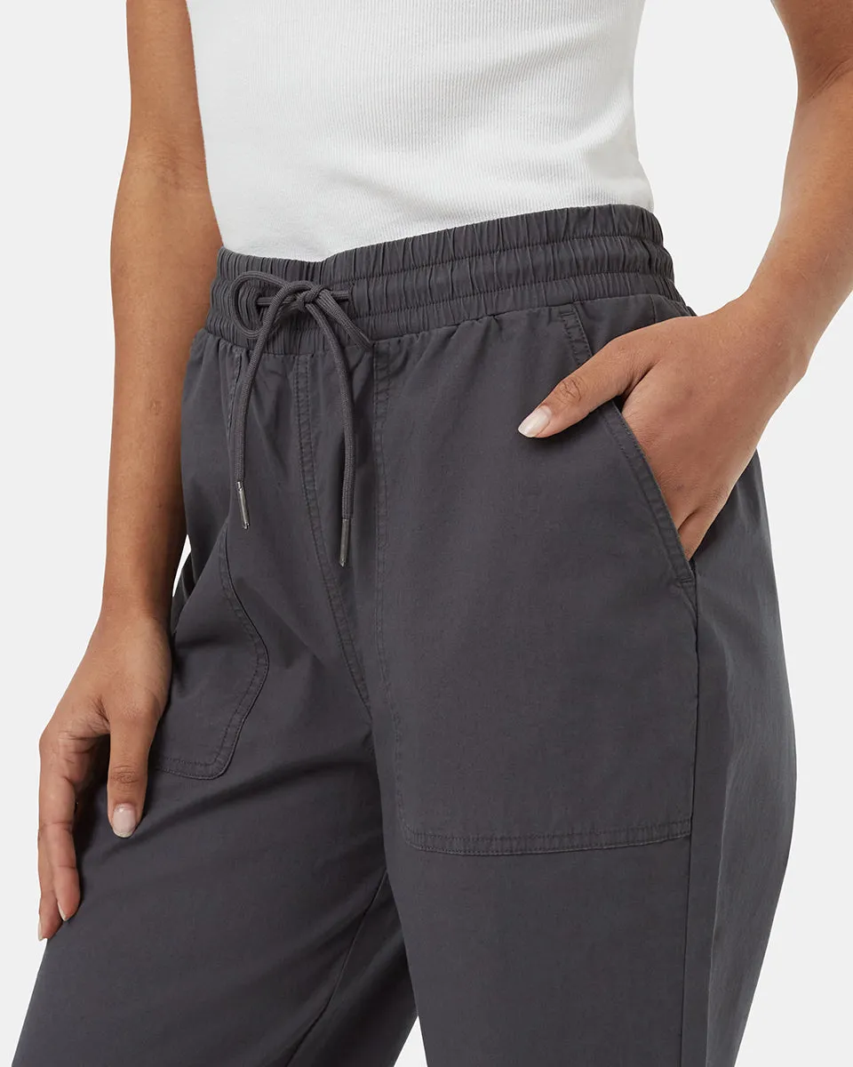 Tentree Women's EcoStretch Cotton Mid-Rise Jogger-Graphite